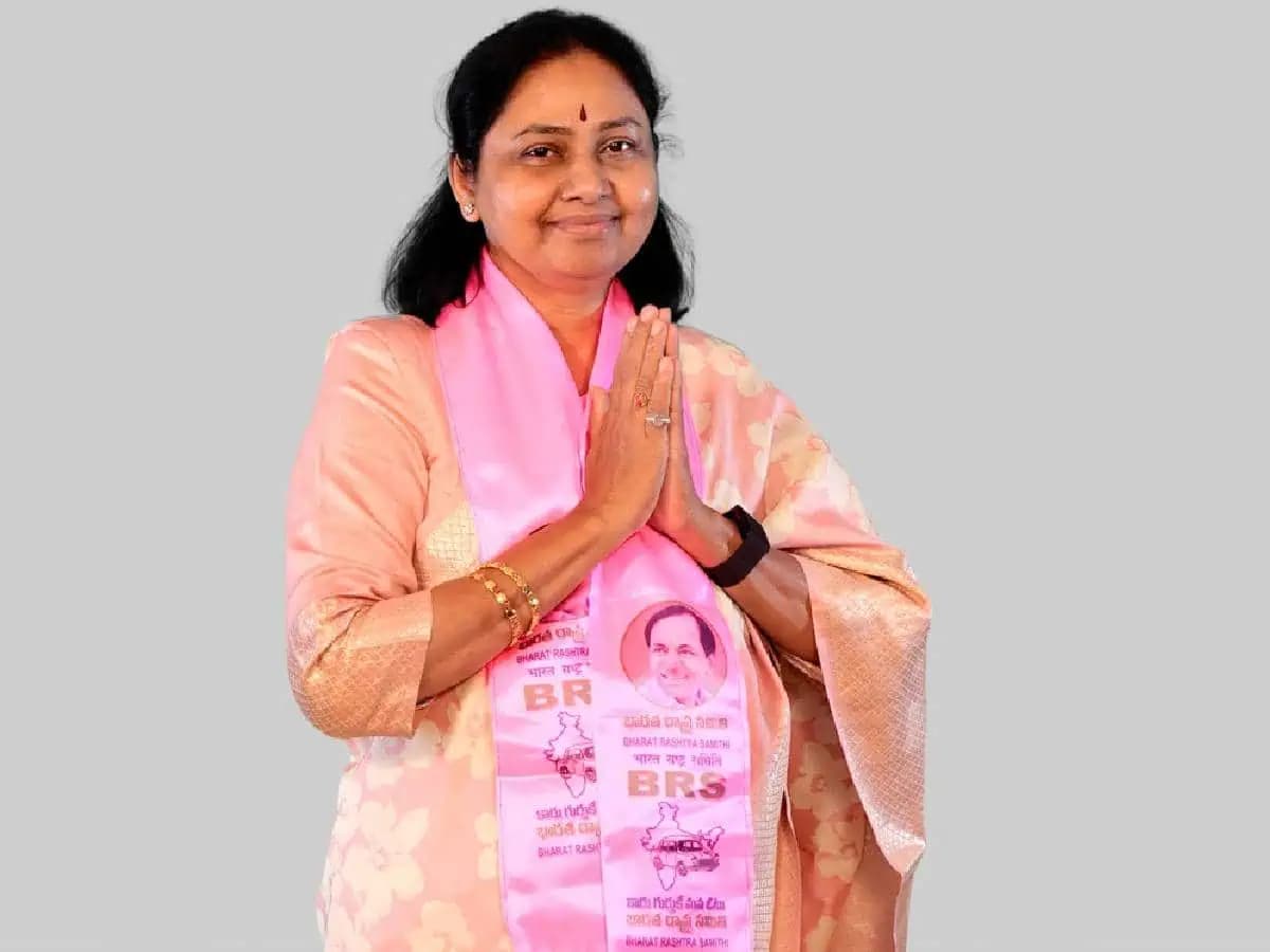 Maganti Sunitha as the BRS candidate for Jubilee Hills