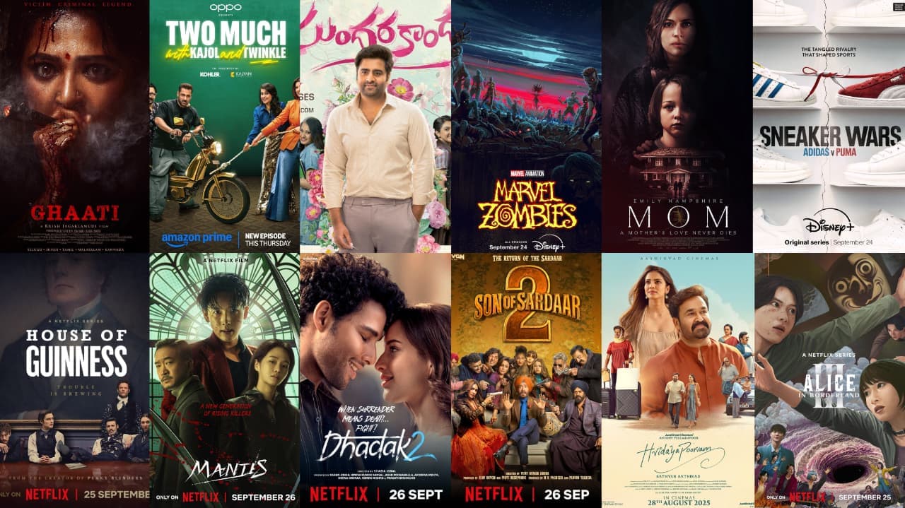 OTT – Movies & Web Series – This Week (22nd – 28th Sep)