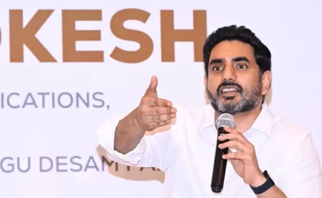 Social Media Erupts as Lokesh Draws Flak Over Google Investment Talk