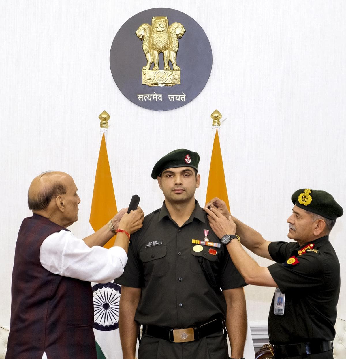 Neeraj Chopra Conferred Honorary Rank of Lieutenant Colonel by Indian Army