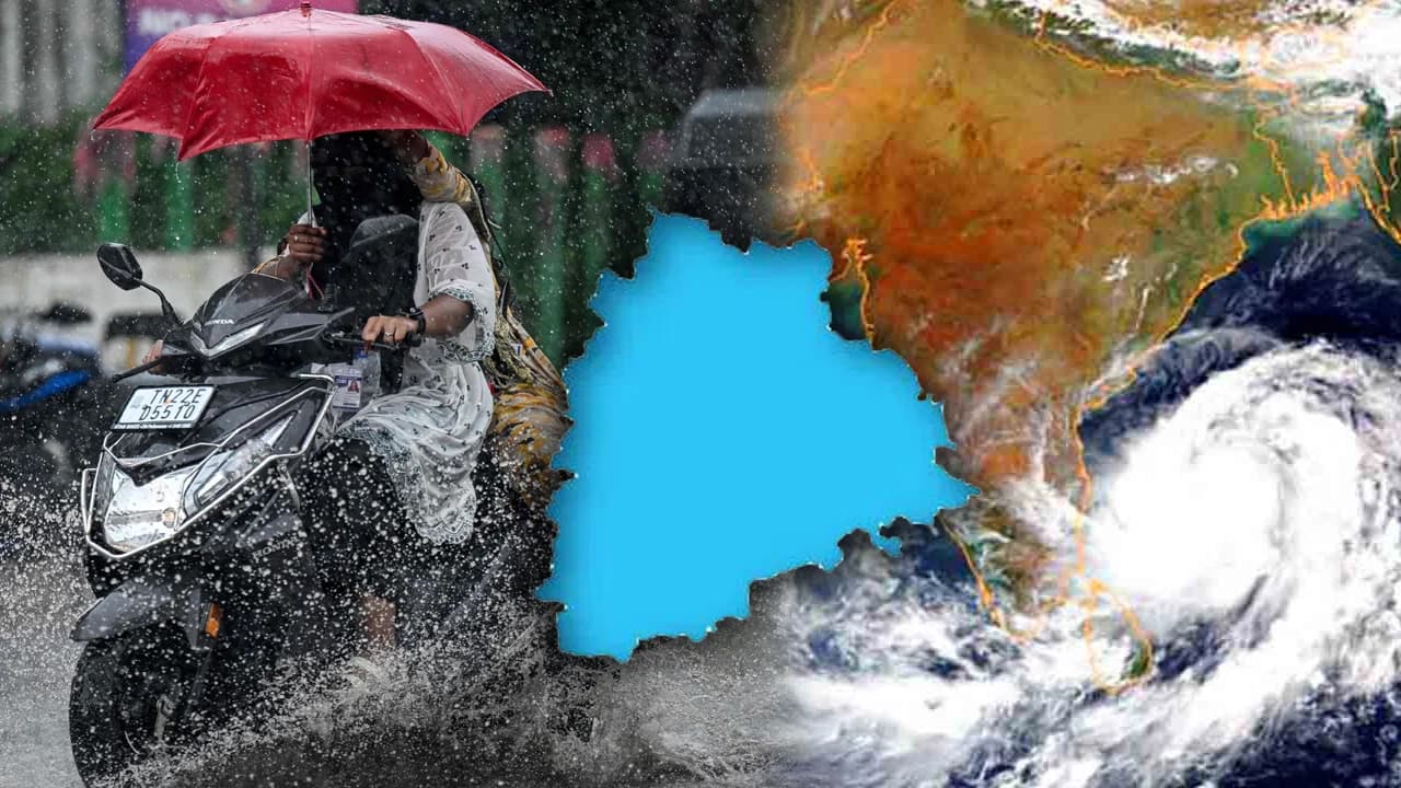 Orange and Yellow Alerts Issued in Telangana as Cyclone Montha Nears; Ministers Review Emergency Measures