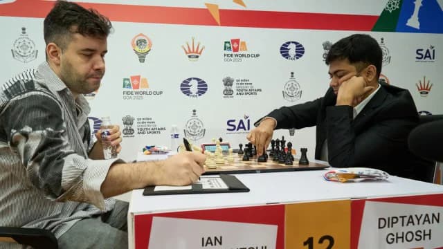 Diptayan Ghosh Defeats Ian Nepomniachtchi in Chess World Cup 2025 After 2-Year Break