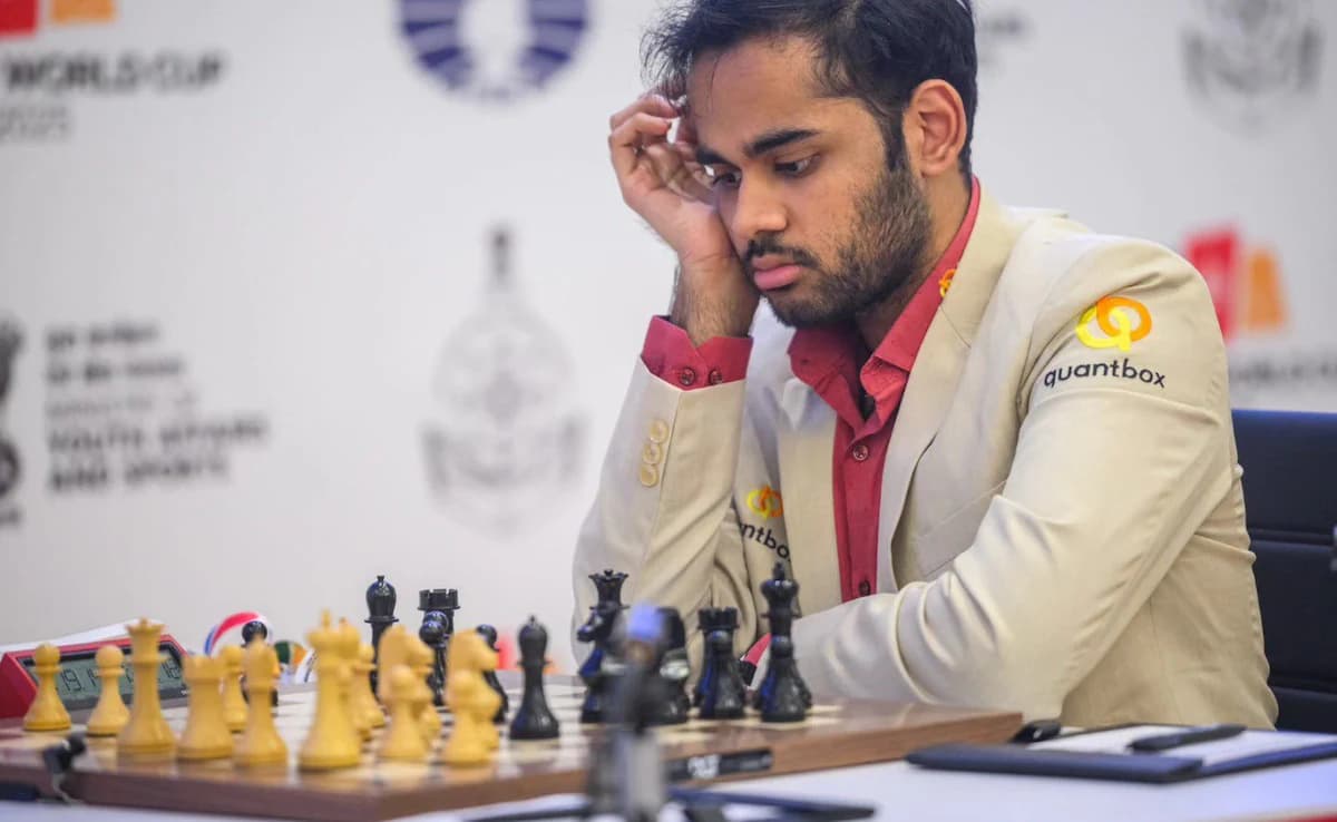 Arjun Erigaisi Knocked Out Of FIDE World Cup
