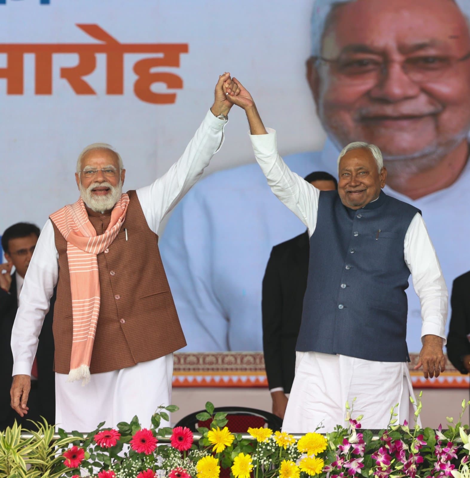 Nitish Kumar Takes Oath as Bihar Chief Minister for the 10th Time