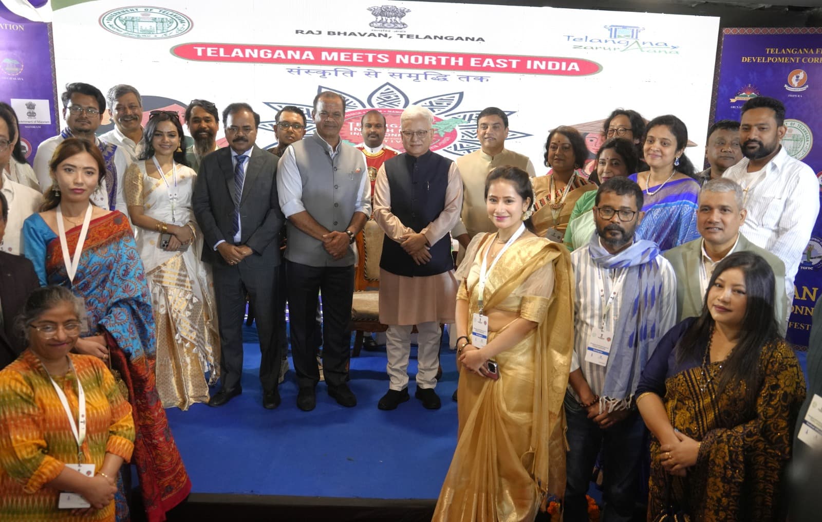 Governor Inaugurates Telangana - North East  Connect Film Festival!