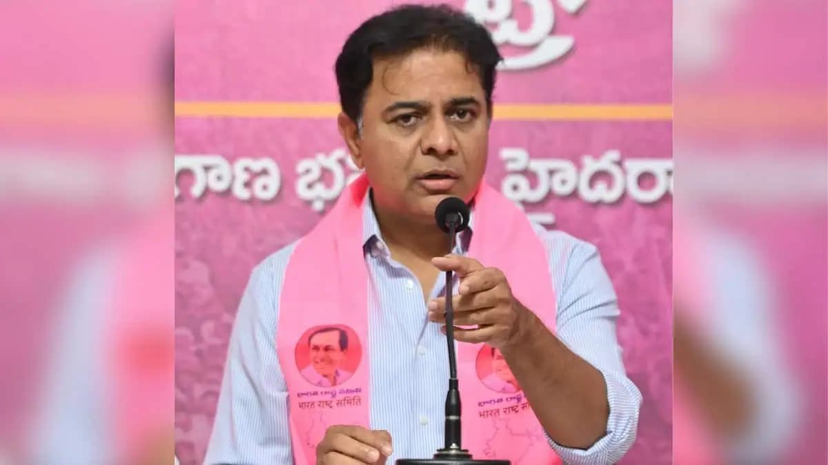 Huge scam of Rs 5 lakh crore in Hyderabad - KTR alleges
