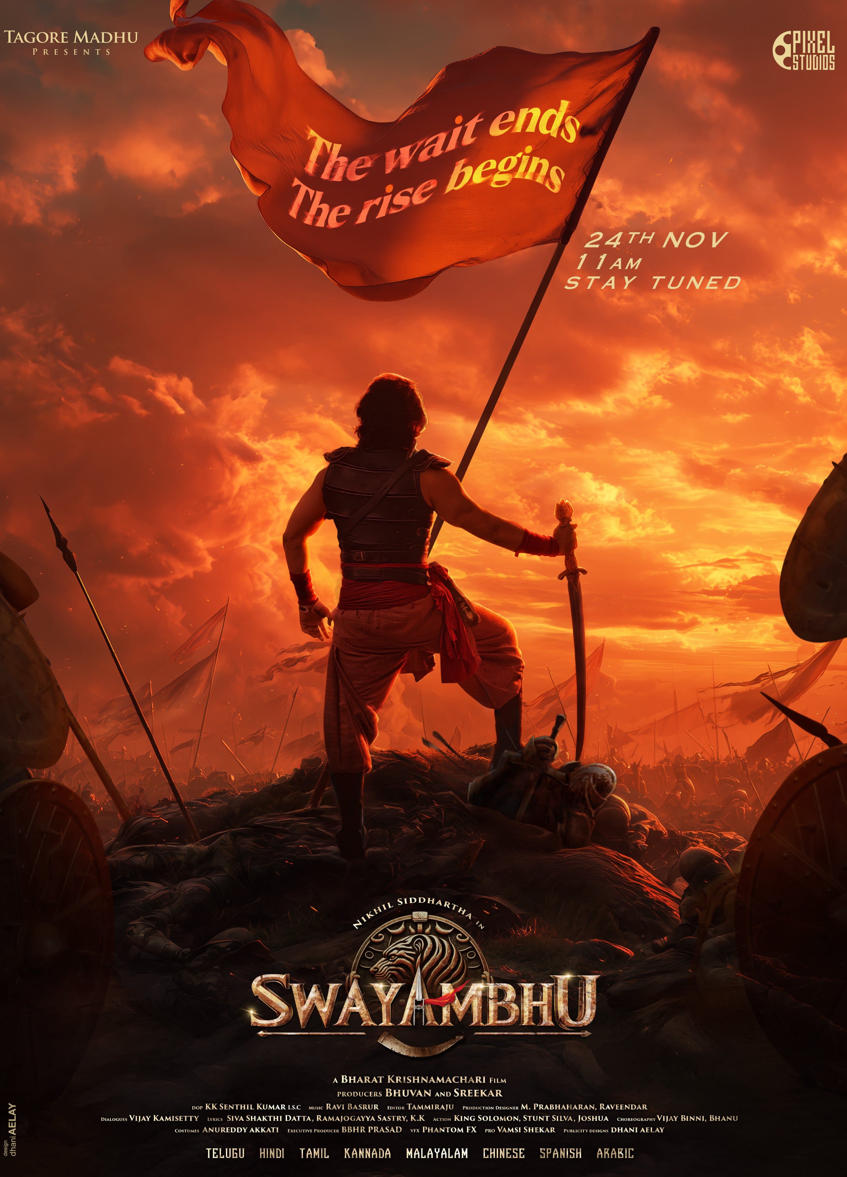 Nikhil's Swayambhu completes its shoot and gears up for release!