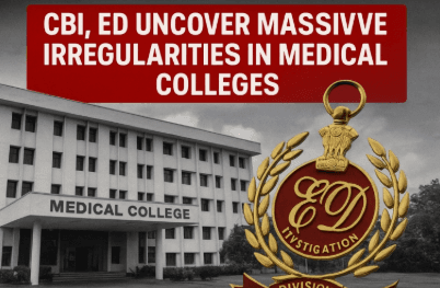 Massive irregularities found in AP medical colleges; CBI identifies violations, ED conducts raids.