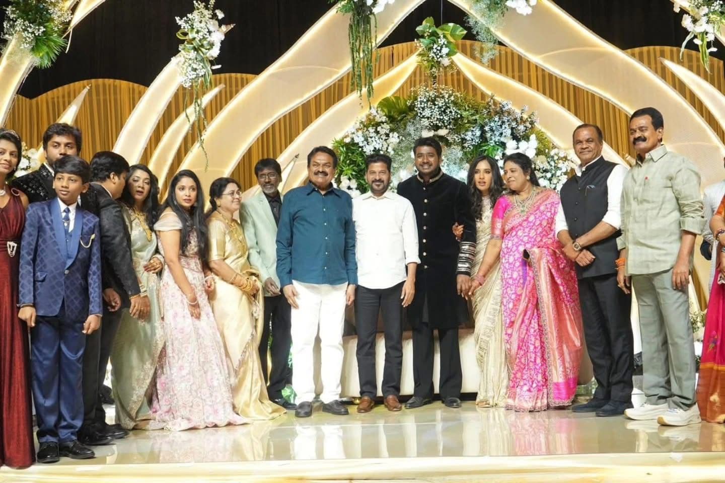 CM Revanth Reddy conveyed wedding greetings to singer Rahul Sipligunj and Harinya Reddy.