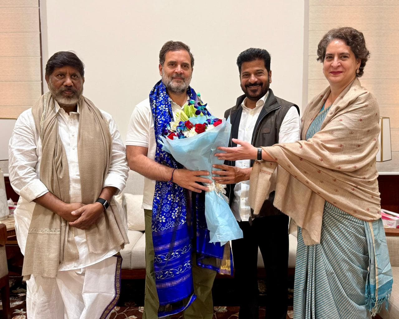 CM, Deputy CM invite Rahul, Priyanka to attend Global Summit