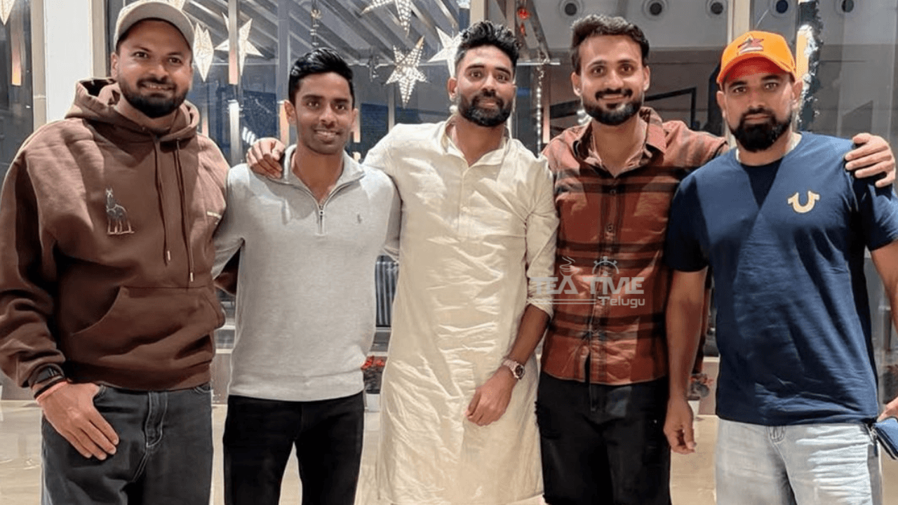 Mohammed Siraj Treats Team India Players to Authentic Hyderabad Biryani