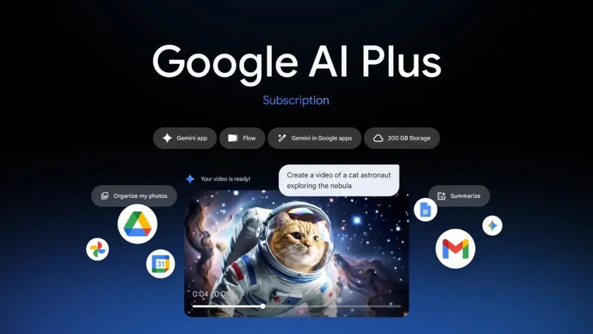 Google launches AI Plus and announces monthly subscription plan
