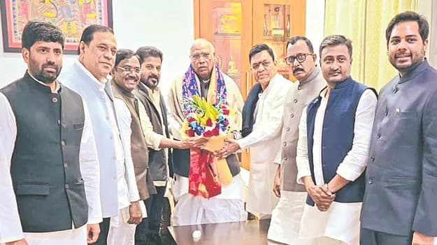 Congress Leaders Praise CM Revanth Reddy for Global Summit Success!