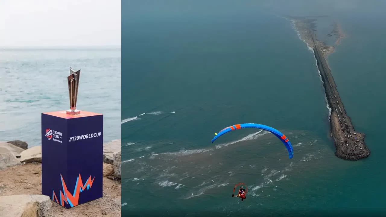 T20 World Cup 2026 Trophy Tour Kicks Off at Ram Setu — All Eyes on February 15!