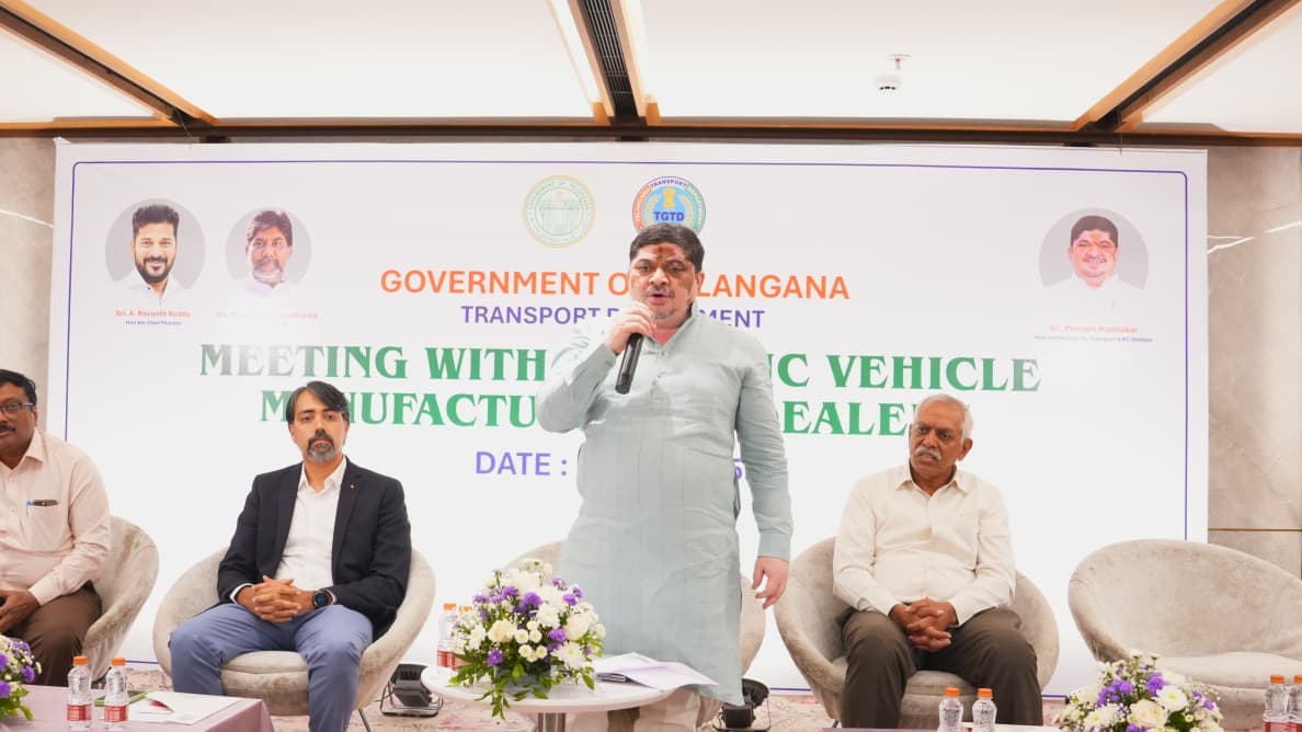 Hyderabad should not face Delhi-like conditions; use EV vehicles, said Telangana Transport Minister Ponnam Prabhakar