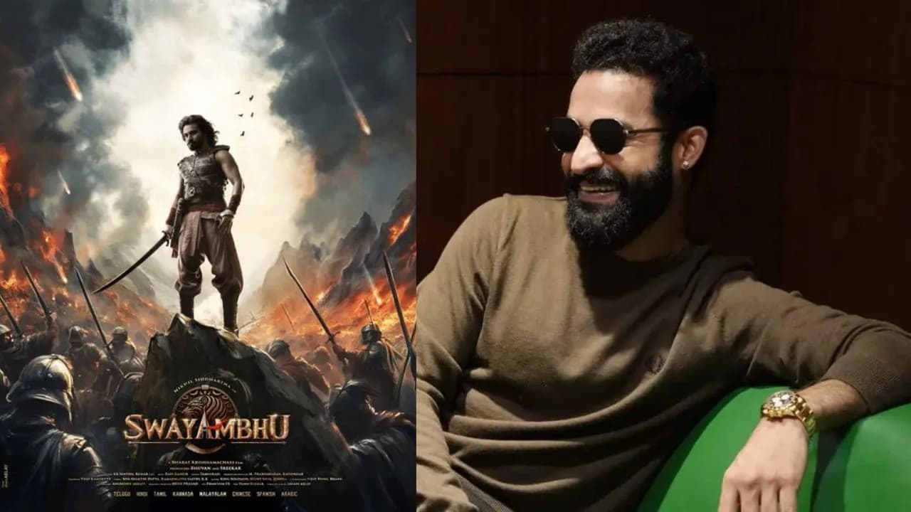 NTR Voice Over for Nikhil’s Swayambhu Movie?