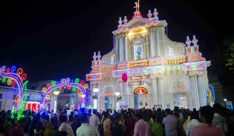 Christmas Celebrations Begin with Special Prayers and Cross Processions Across Telugu States!