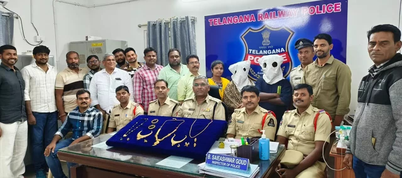 Inter-State Thieves Involved in Thefts on Trains Arrested