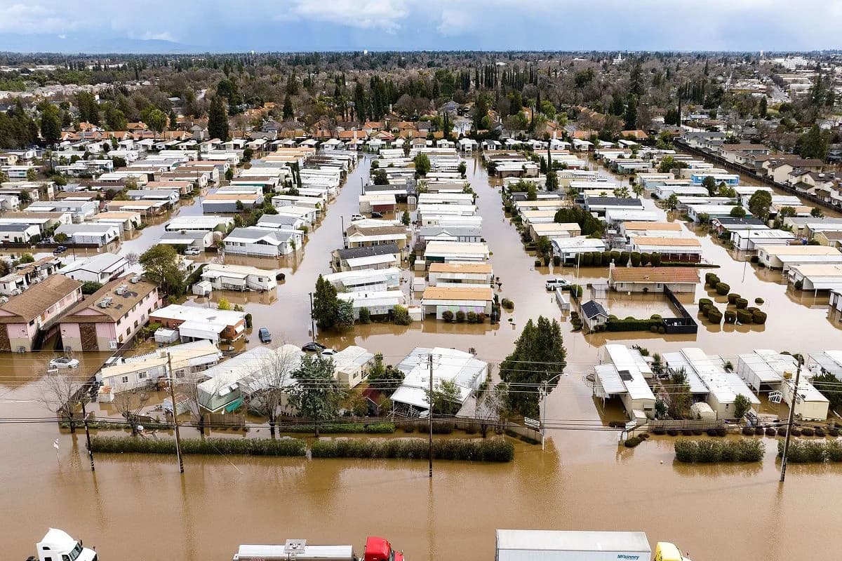 Storm Chaos in California