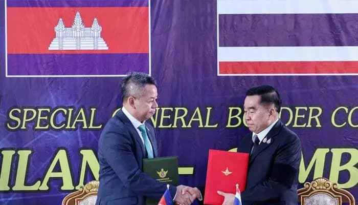Cambodia–Thailand Agree to Ceasefire