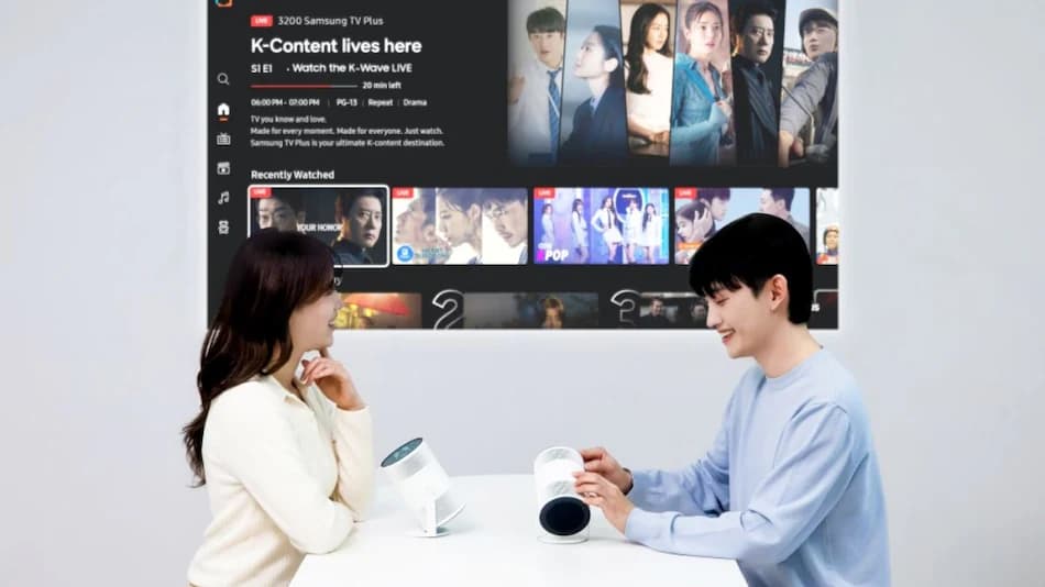 Samsung Freestyle+ Projector: Smart Entertainment Powered by AI Feature