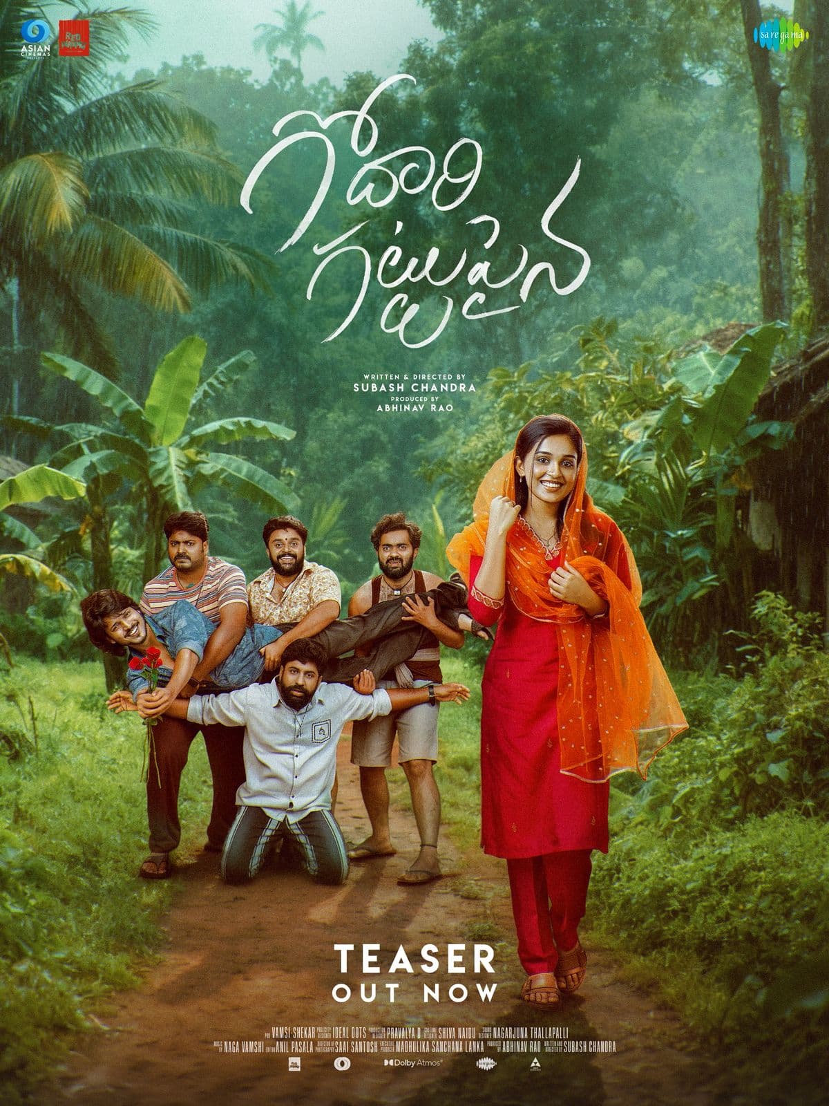 sumanth Prabhas's 'Godari Gattupaina' movie Teaser Unveiled!