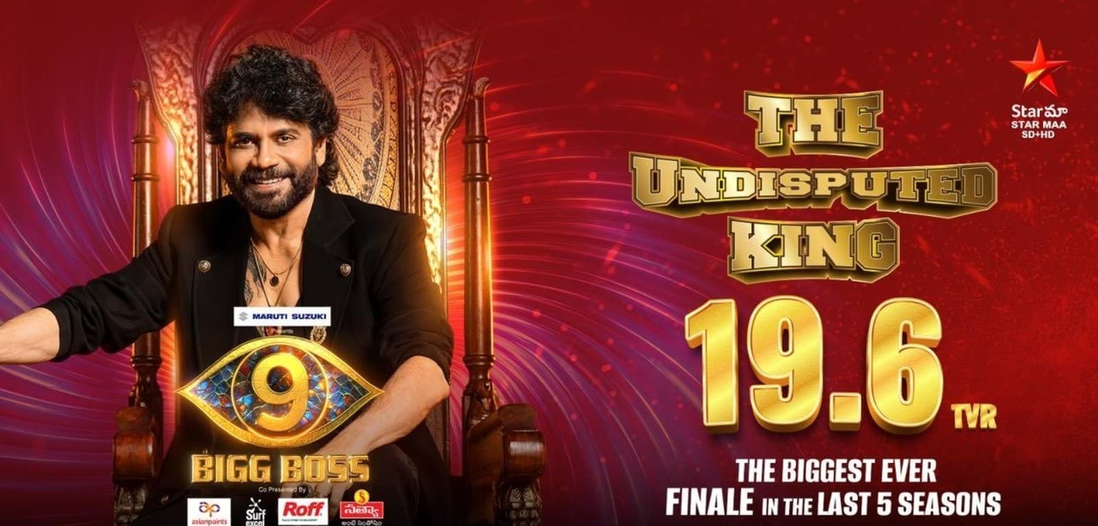 Bigg Boss Telugu Season-9 Grand Finale is a record success