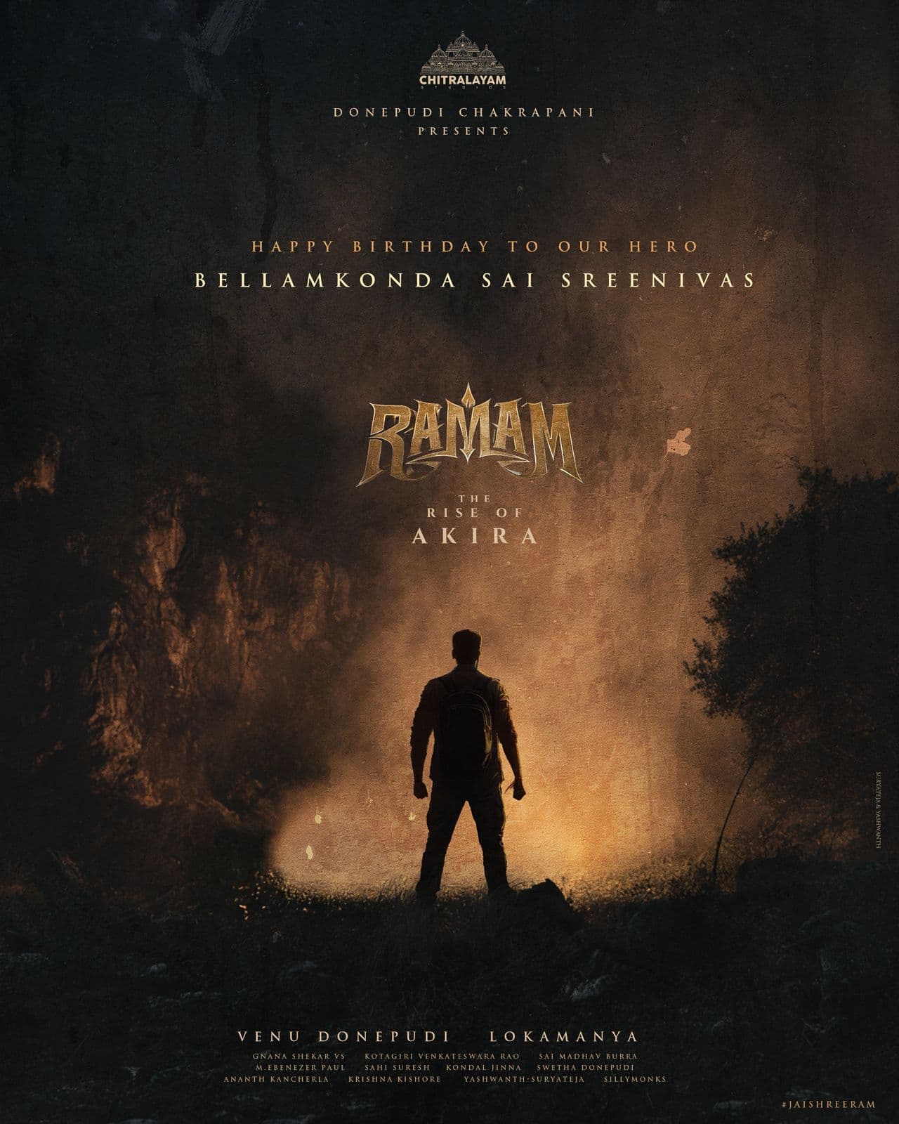 ”Ramam” Movie Team Extends Birthday Wishes to Young Star Hero Bellamkonda Sai Sreenivas