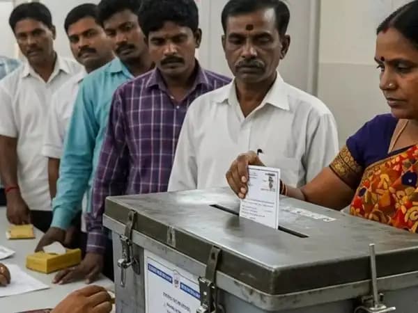 Telangana Municipal Elections with Ballot Papers