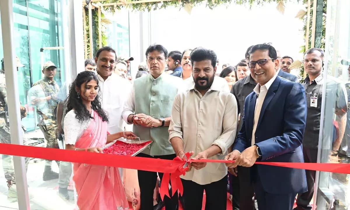 Chief Minister Revanth Reddy inaugurated Odeon Mall (INOX Screens Multiplex) on Rtc x Road