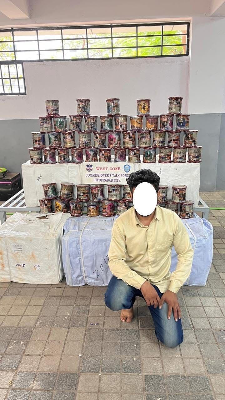 Special Drive Against Chinese Maanja Across Hyderabad City