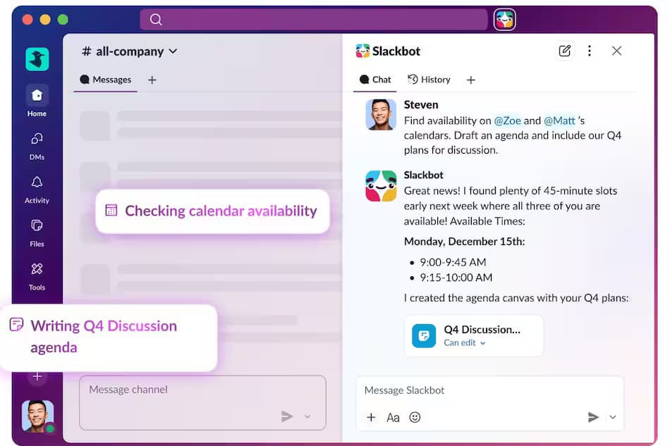 Agentic AI Enters Slack: Company Launches the New Slackbot