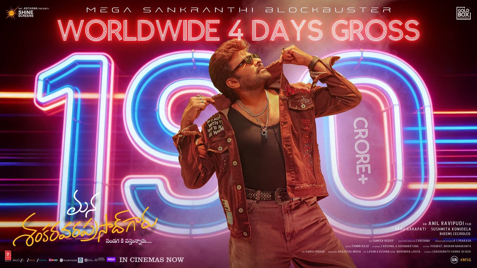 Megastar Chiranjeevi’s 'Mana Shankara Vara Prasad Garu' Roars at the Box Office!