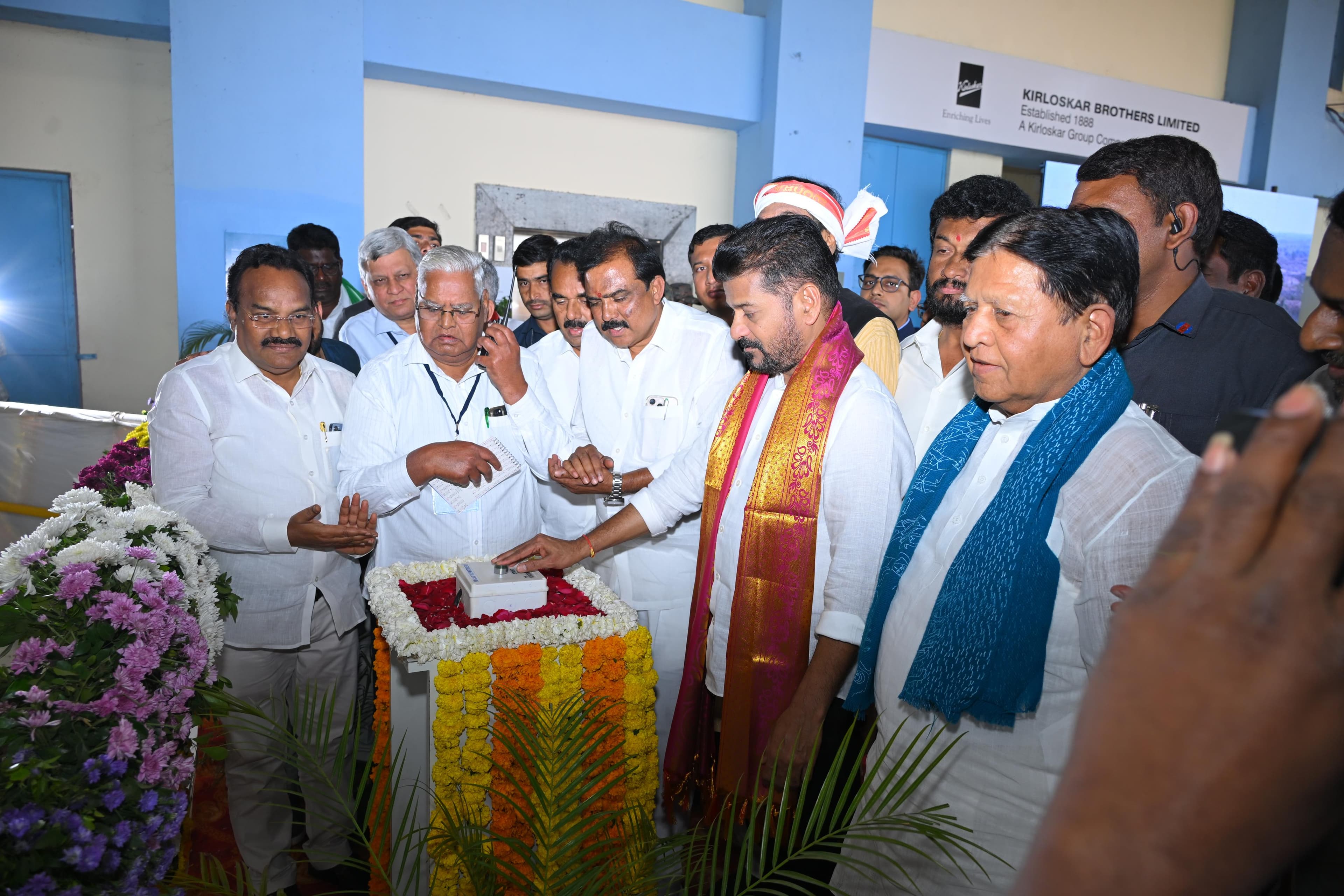 Chief Minister Revanth Reddy Inaugurates Chanaka–Korata Pump House