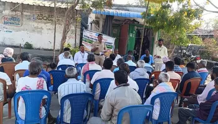 Cyber Fraud Awareness Program in Kothagattu Singaram Village..