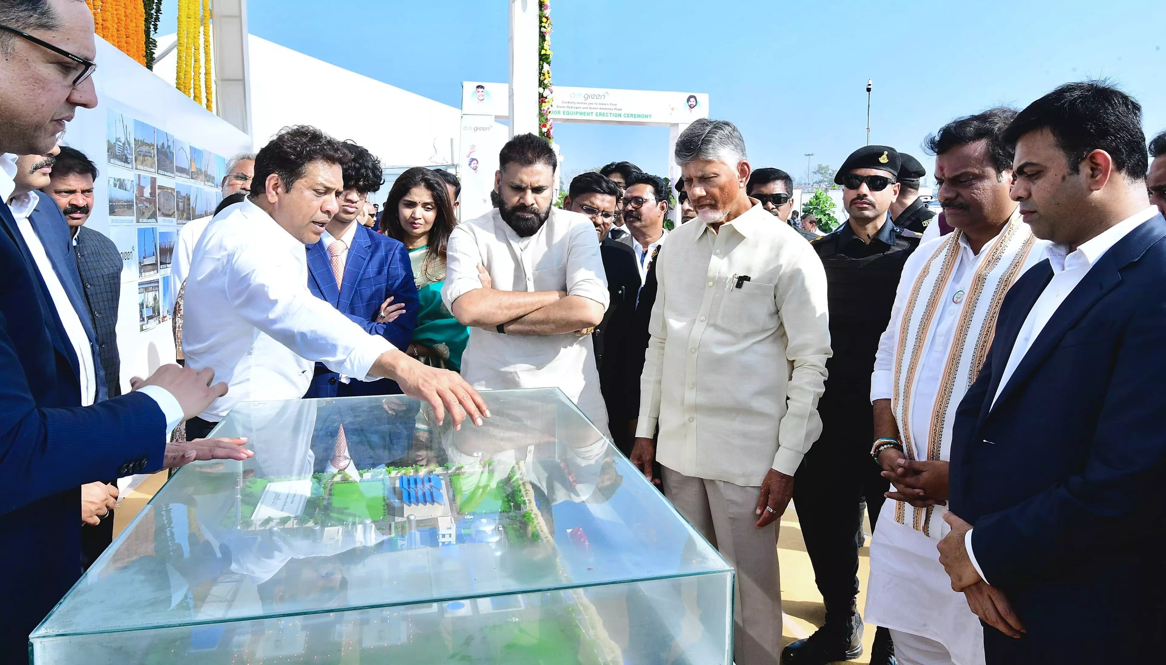 AP - Deputy Chief Minister Pawan Kalyan towards pollution free energy with green ammonia project