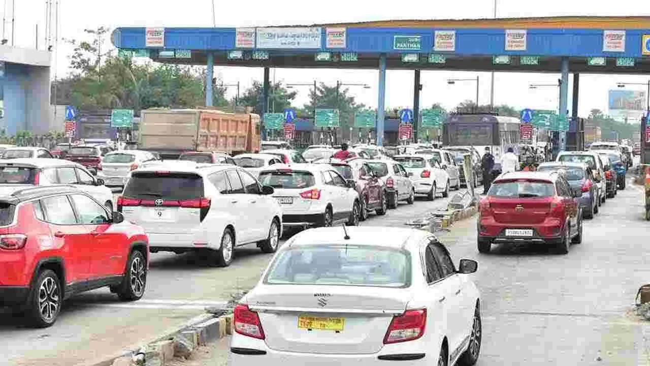 Vijayawada–Hyderabad Highway Under Traffic Pressure!