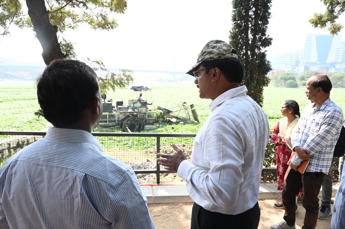 HYDRA keeps a close watch on Durgam Cheruvu