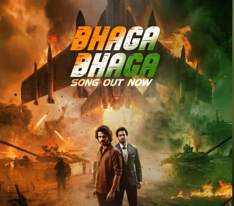 Powerful 'Bhaga Bhaga' song released from China Peace