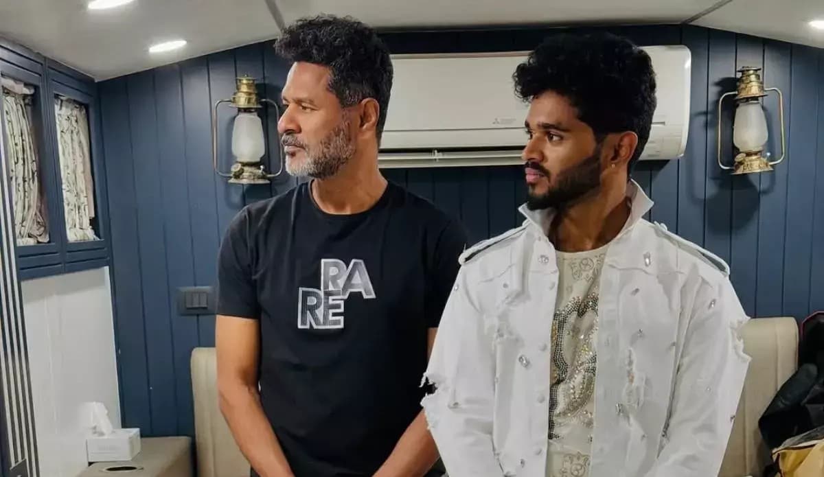 Prabhudeva’s son Rishi as a hero