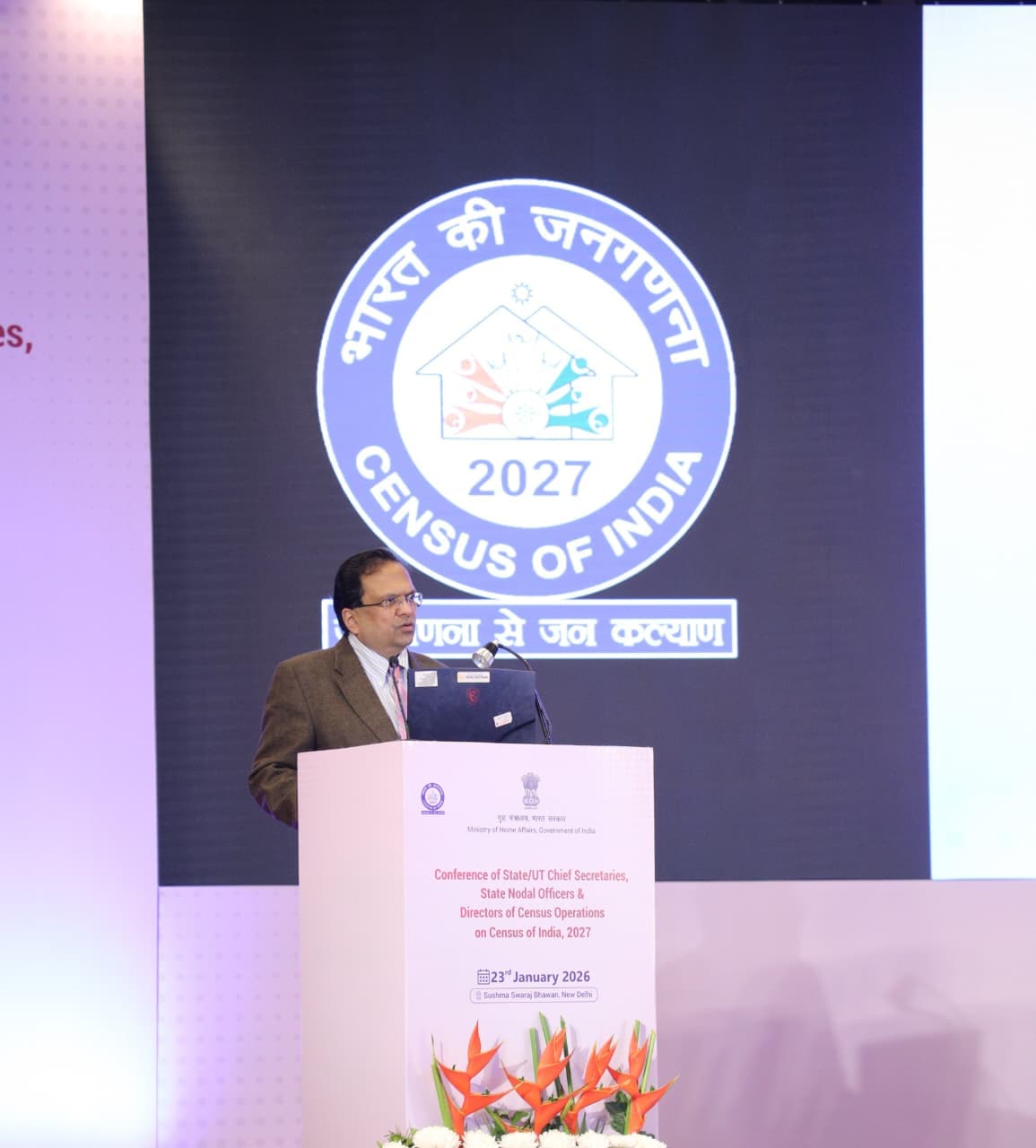 Meeting Of Union Home Ministry Officials On Census