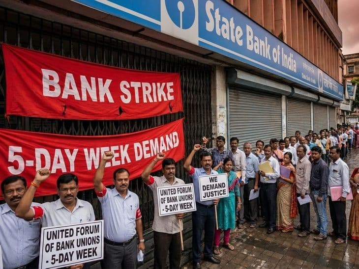 Nationwide bank strike today over five-day work week demand