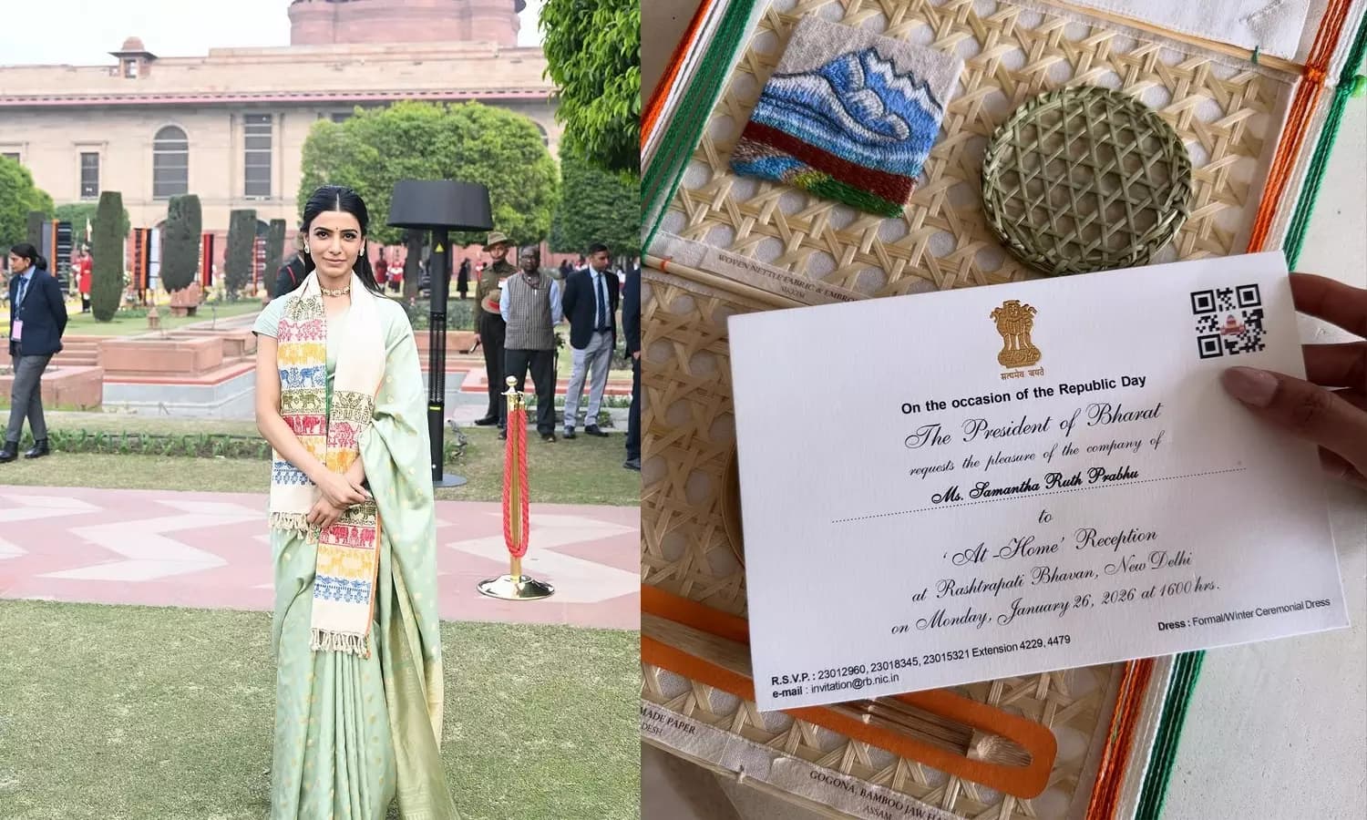 Samantha at the ‘At Home’ Reception