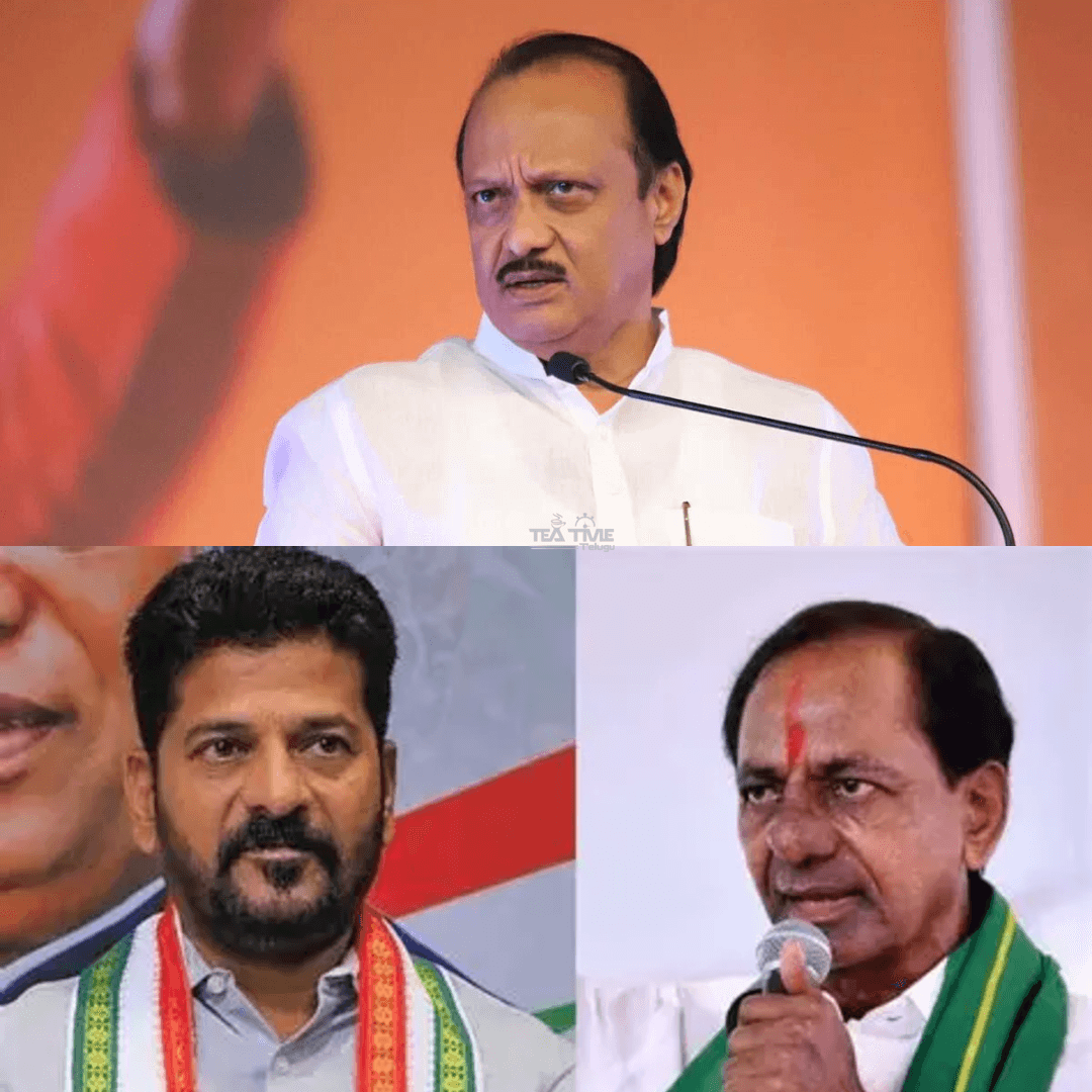 KCR and Telangana CM Revanth Reddy Condole Ajit Pawar’s Death!