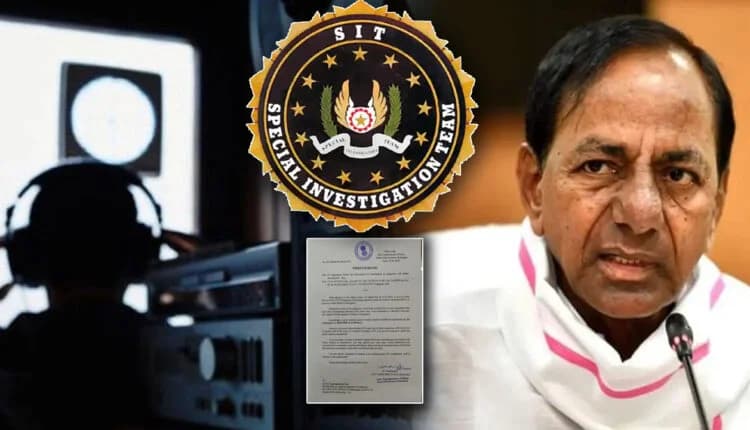 SIT Likely to Issue Fresh Notice to KCR in Phone Tapping Case?