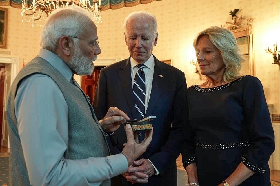 List of gifts received by US leaders from India released