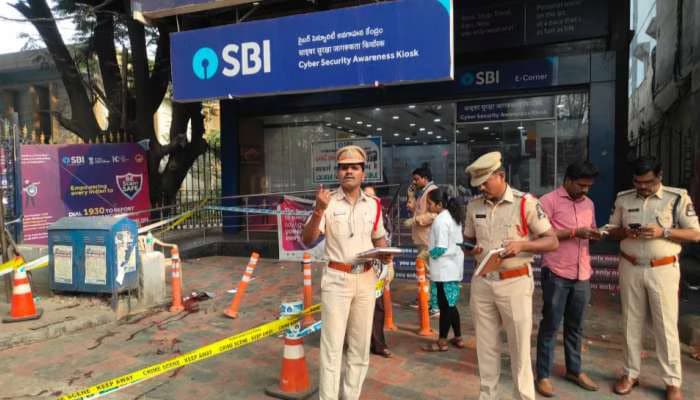 Hyderabad: Gunfire incident at the SBI main branch ATM in Koti