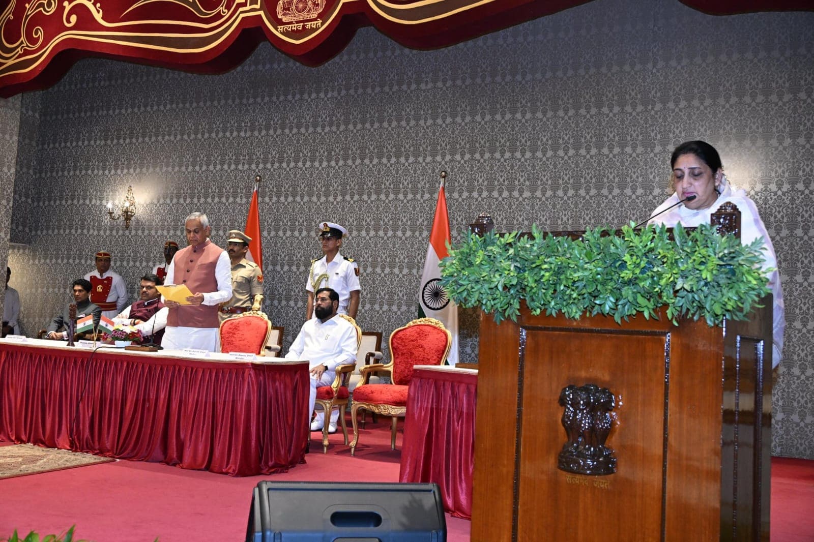 Sunetra Pawar Becomes Maharashtra’s First Woman Deputy Chief Minister..