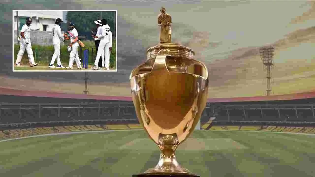 Hyderabad and Chhattisgarh Draw in Knockout Race Match