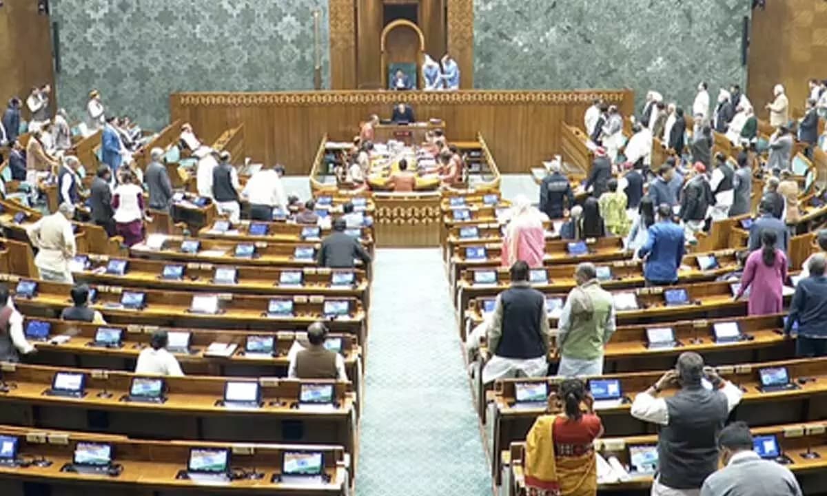 Opposition MPs Protest in Lok Sabha; Eight Members Suspended Till End of Session!